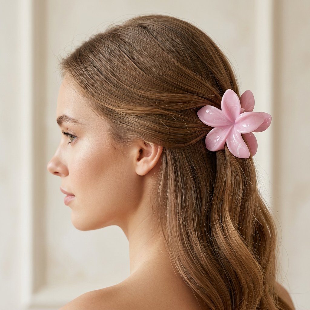 Bloom Hair Clip | Pink Candy