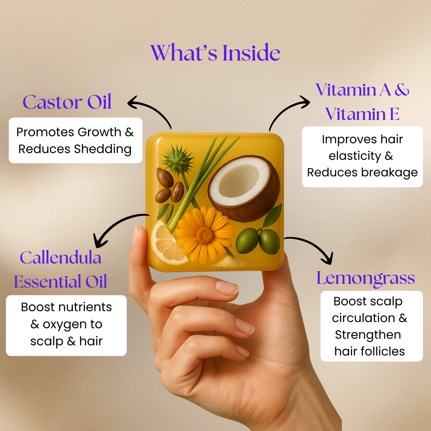 Hair & Skin Christmas Gift Set