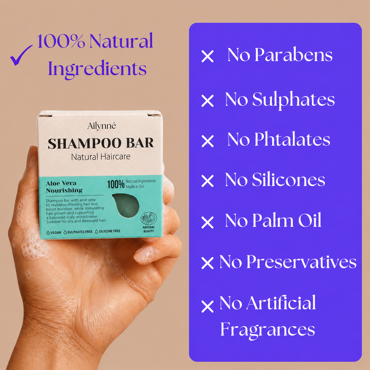 Repair Shampoo Bar - Aloe Vera | 80g