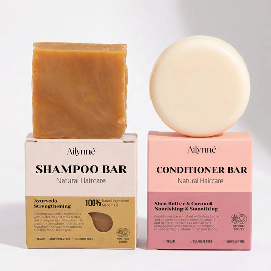 Ayurveda Shampoo & Conditioner Bar Combo For Hair Growth
