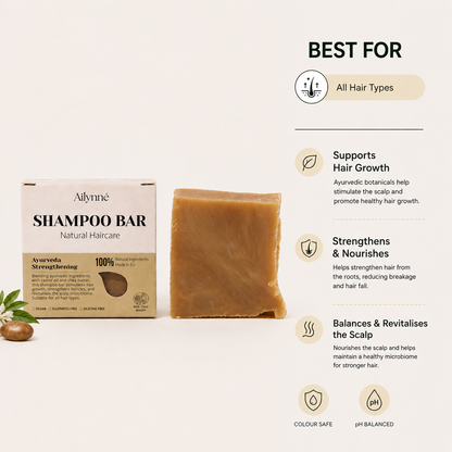 Strengthening Shampoo Bar - Ayurveda | 80g