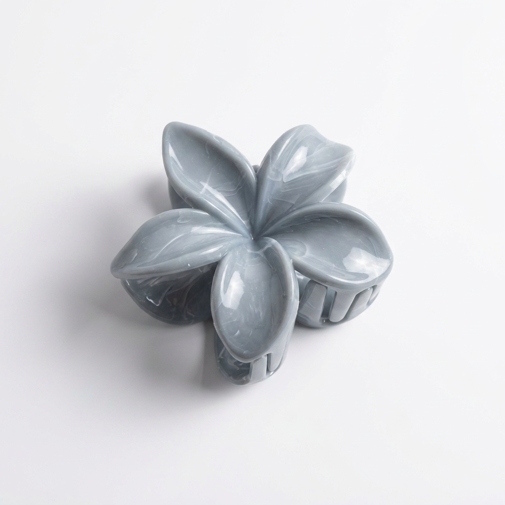 Bloom Hair Clip | Stone Blue