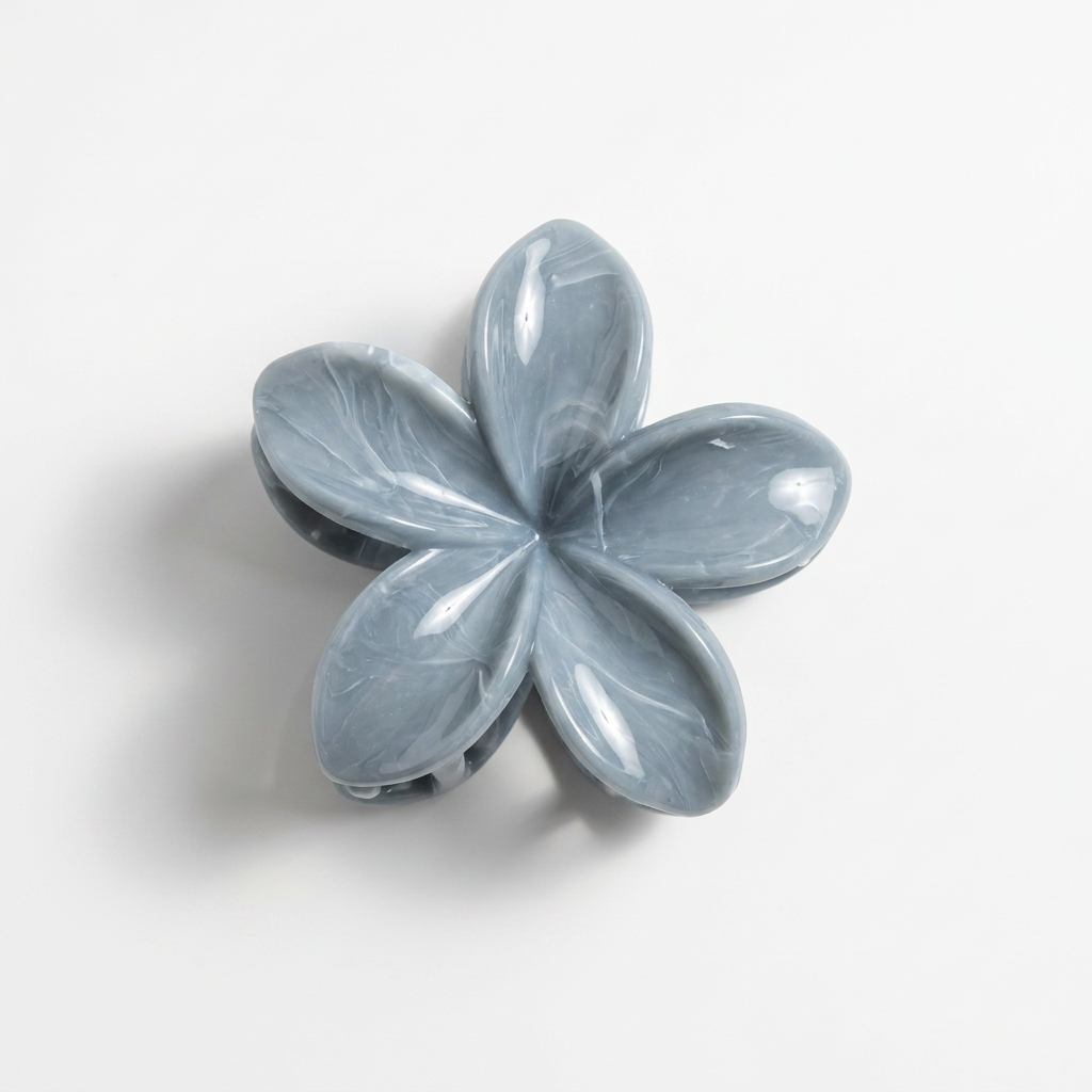 Bloom Hair Clip | Stone Blue