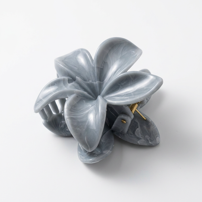 Bloom Hair Clip | Stone Blue